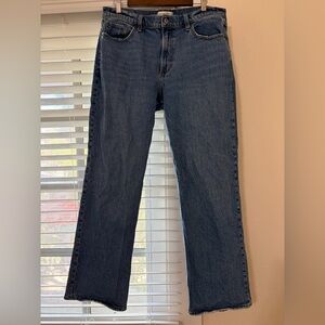 Abercrombie & Fitch Women's Blue Bootcut Jeans